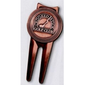 Boss Divot Repair Tool w/ Clip & Die Struck Ball Marker